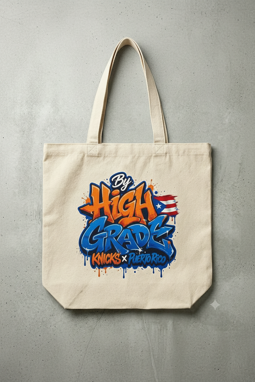 By High Grade Knicks X Puerto Rico Exclusive Tote Bag